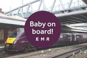 EMR is offering free baby on board badges for expectant passengers
