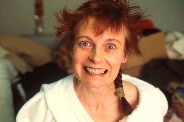 Vivienne Westwood, portrait, London, 1982