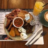 The perfect breakfast from The Bookcafe in Derby