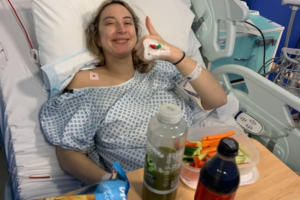 Abi Feltham was diagnosed with a brain tumour after mistaking her brain fog for caffeine withdrawal