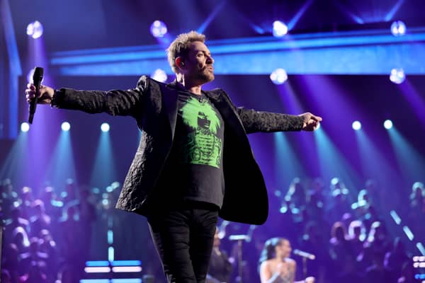 Simon Le Bon of Duran Duran performs onstage during the 37th Annual Rock & Roll Hall of Fame Induction Ceremony at Microsoft Theater on November 05, 2022. Duran Duran are set to close this year's Latitude Festival on Sunday evening at Henham Park (Credit: Theo Wargo/Getty Images)