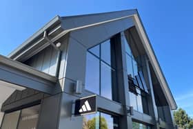 Adidas store front 
