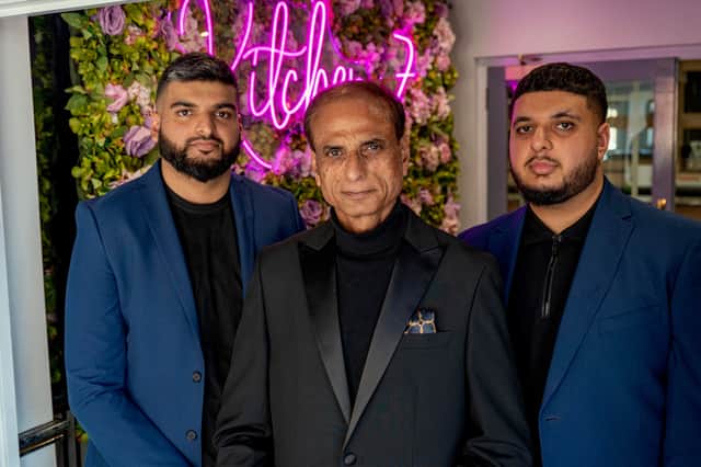 A new chapter awaits at Kitchen 7. The Indian restaurant will see the next generation of talent take over. Ali Khan has been at the helm for three decades and has welcomed hundreds of diners during that time. L>R Hamza Ali, Ali Khan, Mohammad Haris