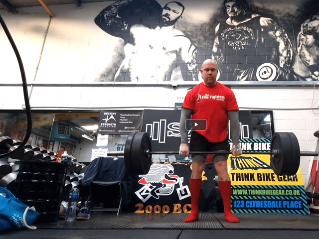 Glen Bailey training for Guinness World Record challenge