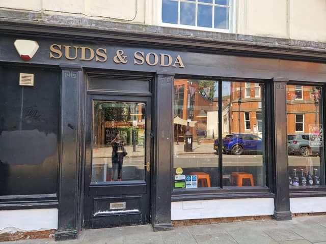 Suds & Soda on Friar Gate Derby is a popular city bar. A two-day party is due to attract beer fans and well wishers from across the region.