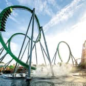 The Incredible Hulk Coaster at Universal Orlando Resort