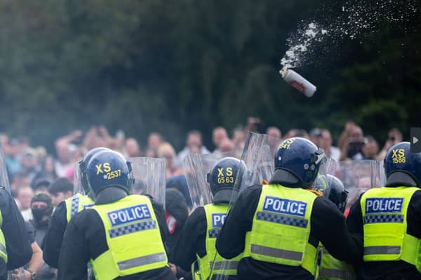 Violent protests have broken out across the UK. Derby council leader has spoken out amid rumours of further protests in the city 