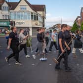 Members of the Middlesbrough community come together to clean up their streets after far-right activists destroyed property following riots on 5 August (Photo: Ian Forsyth/Getty Images)