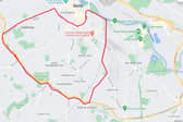 This Derby map shows where the dispersal order is now active