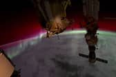 Aurora Borealis seen from the International Space Station