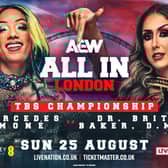 The CEO and the DMD are set to battle in London for the AEW TBS Championship as All In 2024 takes place at Wembley Stadium this evening.
