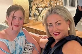 Nicole de Pommes (left) with her daughter Grace (right). Photo: Nicole de Pommes
