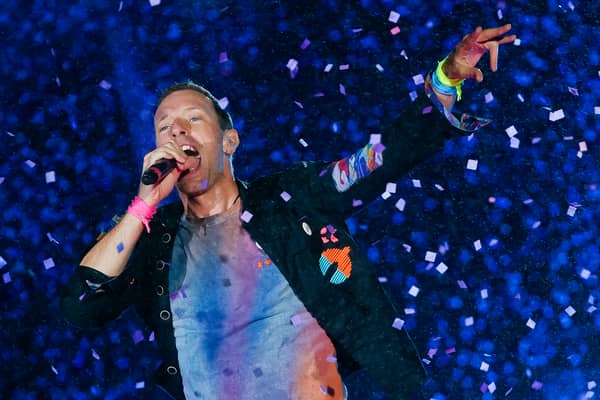 Coldplay have announced huge shows in the UK for their Music Of The Spheres tour. 