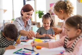 The 300 new nurseries in primary schools are just phase one of the government's plan (Photo: Adobe Stock)