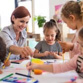 The 300 new nurseries in primary schools are just phase one of the government's plan (Photo: Adobe Stock)