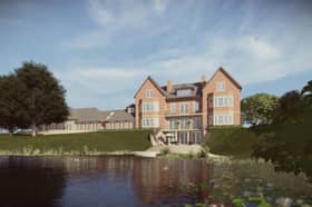 The site of Coppice House Shipley Derbyshire is set to be developed offering luxurious countryside living