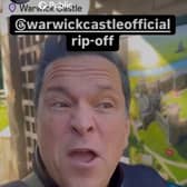 Dom Joly's rant on Warwick Castle prices has had over 2 million views