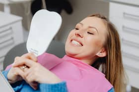 A dentist has outlined the risks of at home teeth whitening kits. 