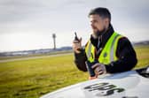 Dave is part of Airfield Operations team at East Midlands Airport. Duties include patrolling the airfield every 20 minutes, shooing away feathered foes, and clearing the runway of snow and ice during winter.