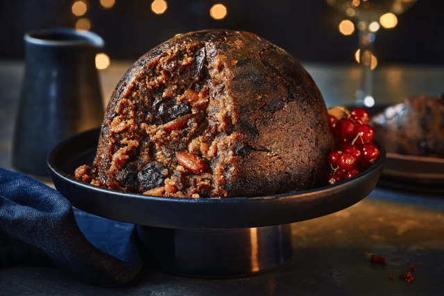 A Christmas pudding for the festive season