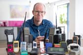 Ben Wood, founder of Mobile Phone Museum. Photo: Supplied