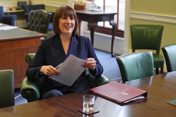 Chancellor Rachel Reeves prepares to give a speech at the Treasury in July 2024 (Photo: Jonathan Brady - Pool/Getty Images)