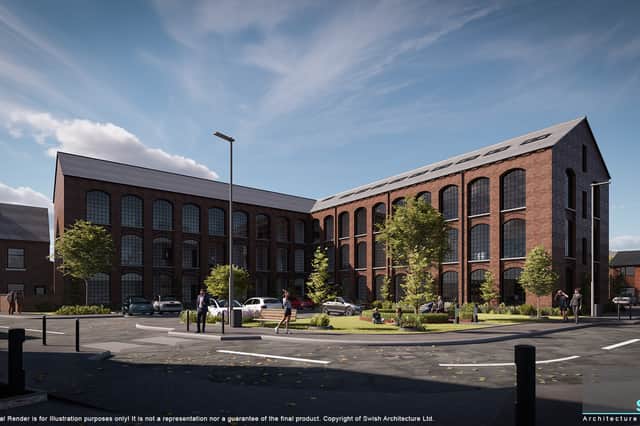 Work has already started on the ground floor of the Osmaston Works building in Derby