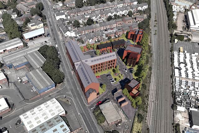 The project will see 64 apartments in one- and two-bedroom configurations