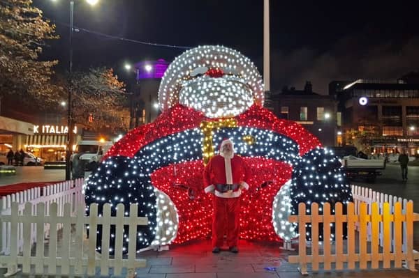Christmas is coming to Derby with a new light trail and a host of exciting events including a giant Santa