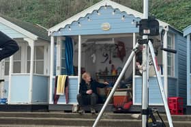 Ed Sheeran filming in Southwold on Tuesday, November 5