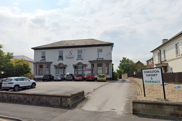 The Osmaston Surgery has been rated inadequate and told it must improve