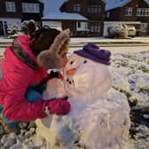 Little ones across the Midlands have made the most of the snowfall!