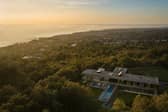 The five-bedroomed house has incredible views out to North Wales