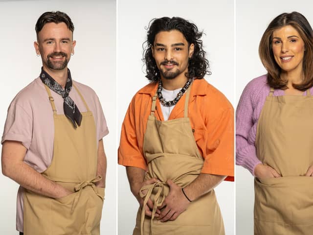 Christiaan, Dylan and Georgie have all made it through to the 2024 Great British Bake Off final.