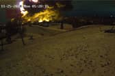Cargo plane crashes into house in Lithuania.