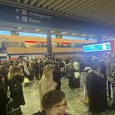A packed London Euston station is a familiar sight to regular commuters