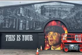 Mr Murals shared this before and after - what do you think?