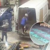 'Sticky Bandits' gang who named themselves after the Home Alone crooks - stole £2.6 million worth of machines and metals - mostly targeting businesses while they were closed over the festive period.