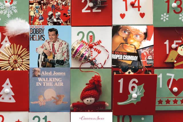 What are some of the Christmas singles of old that became one-hit wonders?