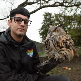 Bailey Lister, founder of Hugo's Small Animal Sanctuary in Blackpool