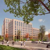 The Derbion Masterplan aims to utilise under-used land in the city to support regeneration in Derby. Here is an artist impression of what the site could look like.