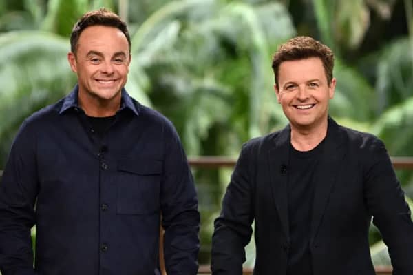 I’m a Celeb hosts Ant and Dec. Photo by ITV.