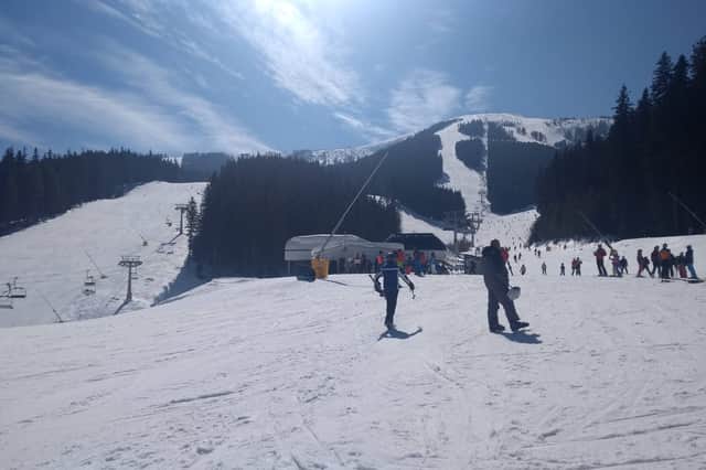Enjoy stunning forested ridges and beautiful glacial lakes in the Bulgarian town of Bansko this festive season