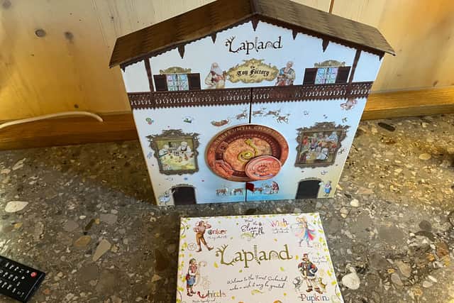 The Sleeps Before Christmas advent calendar and unique personalised invites for Lapland UK