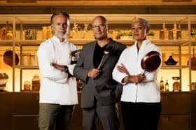 Marcus Wareing, Gregg Wallace and Monica Galetti present MasterChef: The Professionals