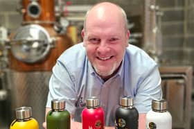 Guerrilla Chicken is an award-winning spirits brand based in Derby. Pictured is founder Paul Hodgson who followed his dream - with a little encouragement of his wife - of creating a spirits' range.