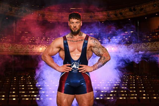 Jamie Christian Johal, known as Giant from the BBC series Gladiators.