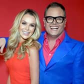 The Royal Variety Performance 2024 hosts Amanda Holden and Alan Carr.