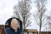 Worcester City Council insists the tree in Columbia Drive poses no immediate risk and has issued a protection order for it. Inset: Chris Davis 