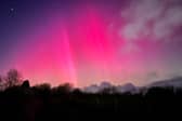 Emily Duffield shared this stunning image of the Northern Lights over Denby on January 1